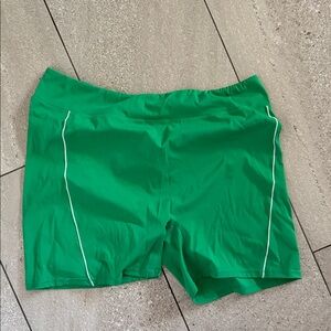 Fashion Nova Green Athletic Shorts